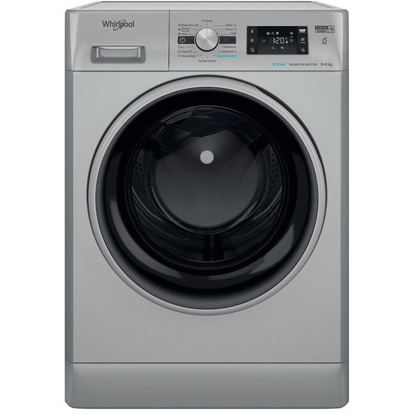 Пералня със сушилня Whirlpool FFWDB 964489 SBSV EE , 1400 об./мин., 9.00 kg, 6 kg, C                                                                                                            Изображение