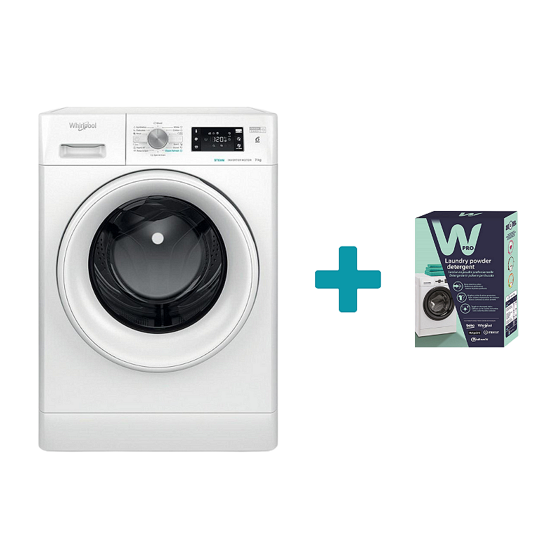 ПАКЕТ Whirlpool Пералня FFB 7469 WV EE + Консуматив Wpro Прах за пране 1.2 кг