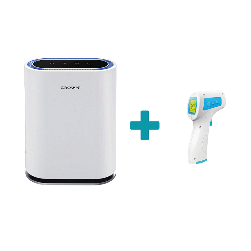 Пакет Пречиствател Crown AER60UV + Термометър Crown YHKY-2000 Изображение