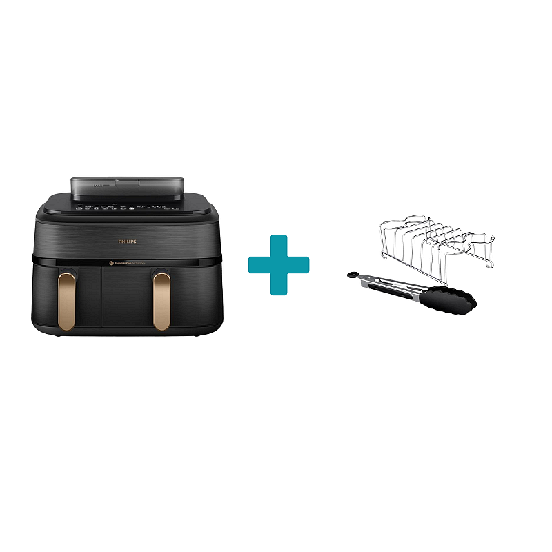 Пакет Уред за здравословно готвене Philips NA552/00 + Аксесоар HD9921/00 Изображение