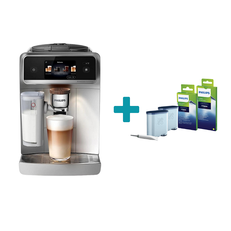Пакет Кафеавтомат Philips EP8757/20 + Аксесоар Philips CA6707/10