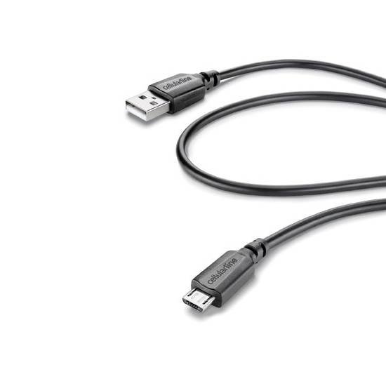Кабел Cellularline USB-MICROUSB 1.2M
