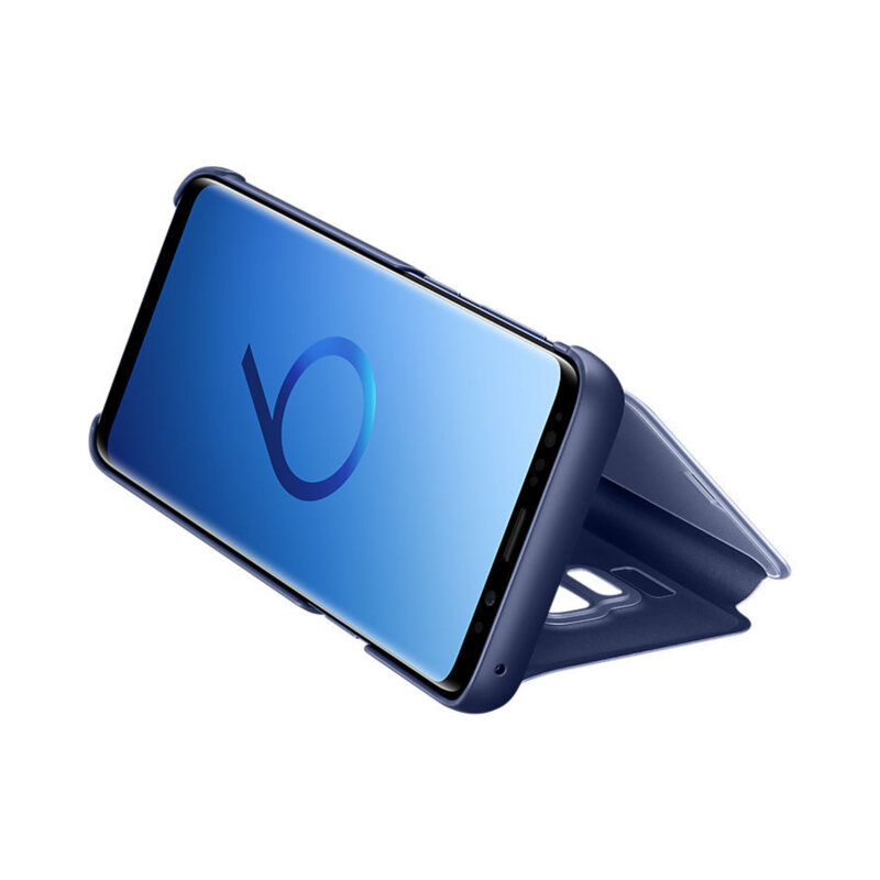 Калъф Samsung EF-ZG960CL BLUE CLEAR VIEW COVER FOR S9