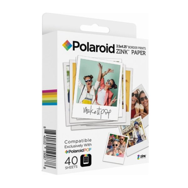 Аксесоар фото Polaroid ZINK 3X4 MEDIA POLZL3X440 - 40 PACK Изображение
