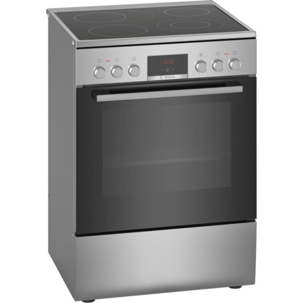 Готварска печка (ток) Bosch HKR39C250 , Керамични , INOX Изображение