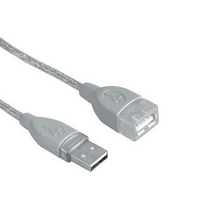 Кабел Hama 45027 A-USB M - A-USB Ж 1,8М