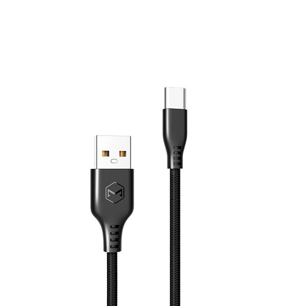 Кабел Xmart Warrior Black USB-Type-C 1M Изображение