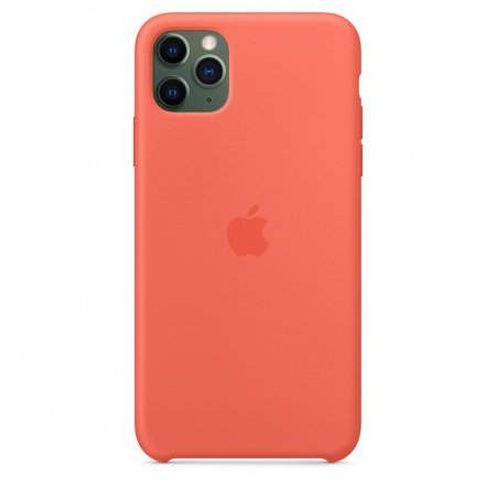 Калъф за смартфон Apple IPHONE 11 PRO MAX SILICONE CASE ORANGE MX022