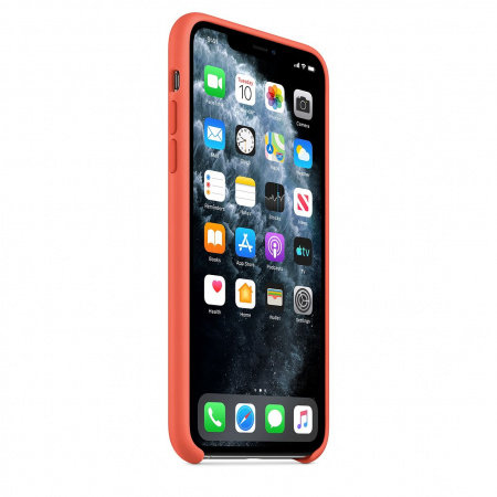 Калъф за смартфон Apple IPHONE 11 PRO MAX SILICONE CASE ORANGE MX022