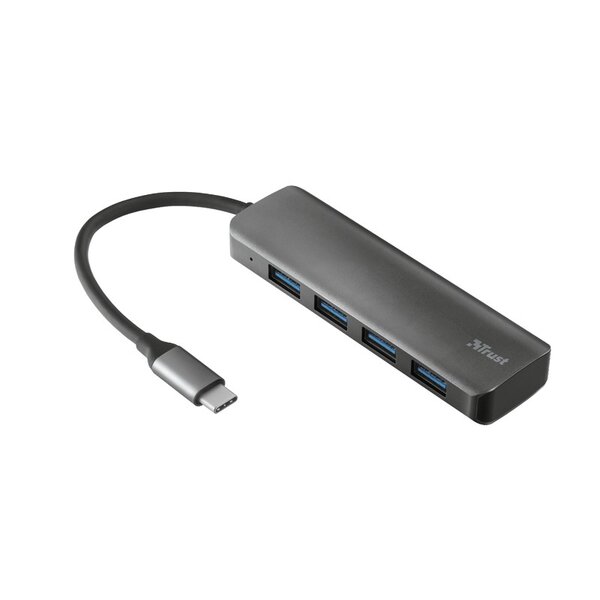 HUB USB Trust Halyx Aluminium Изображение