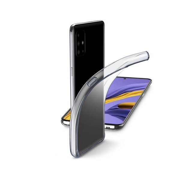 Калъф Cellularline FINE Samsung Galaxy A51 ПРОЗРАЧЕН Изображение