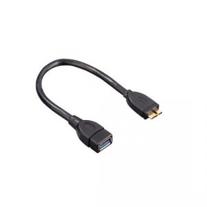 Кабел Hama 54511 OTG USB-MICROUSB 3.0 0.15M Изображение