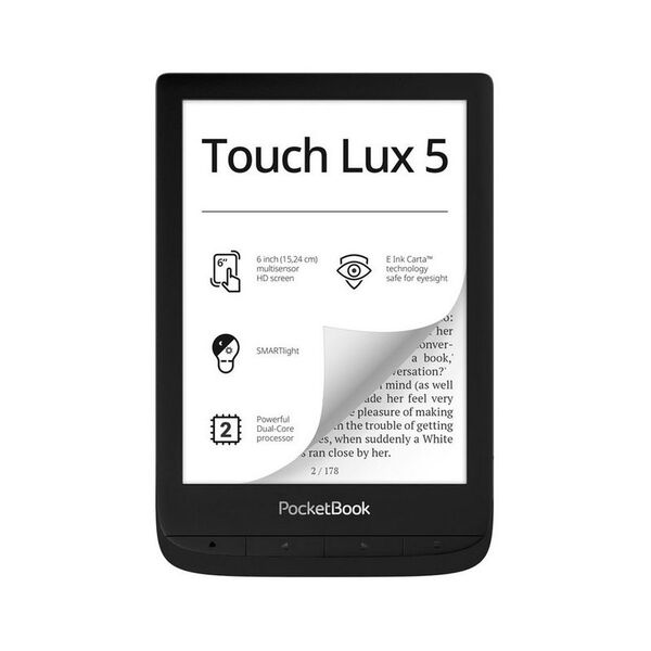 Електронна книга PocketBook PB628 TOUCH LUX 5 Black , 6.00 , 8 Изображение