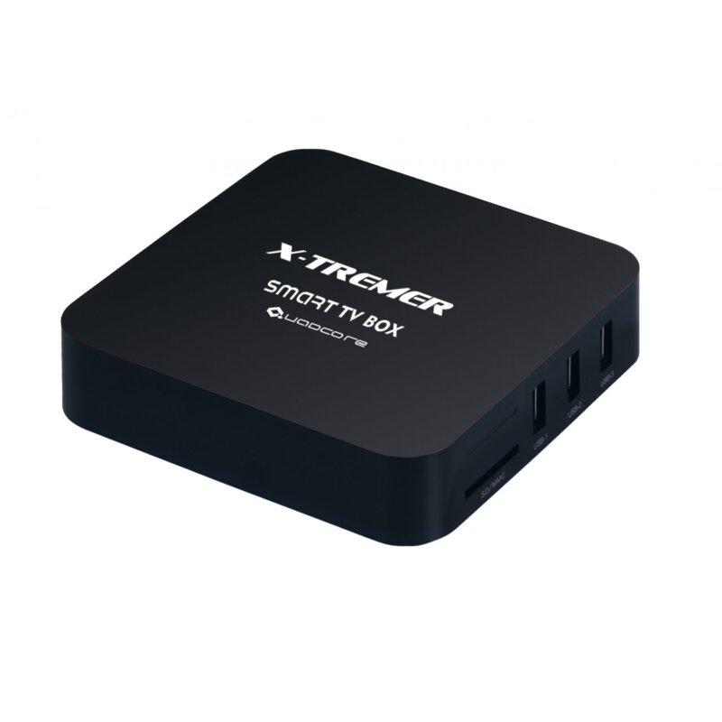 TV SMART плейър X-TREMER STV-400STB , Quad Core 1.6GHz , 8GB FLASH MEMORY , 1 , Mali-450 MP