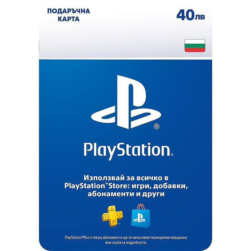 Конзола - аксесоар PlayStation LIVE CARD 40 ЛВ. Изображение