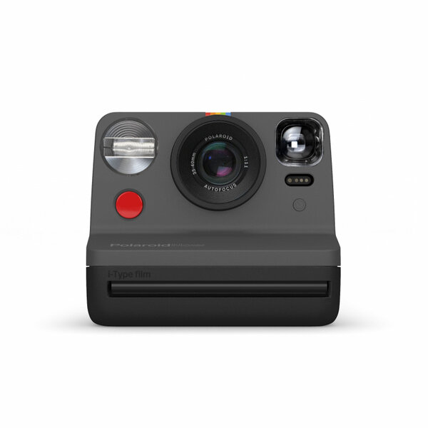 Фотоапарат за моментни снимки Polaroid NOW Black 009028 Изображение