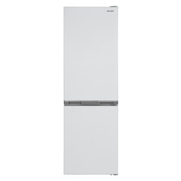 Хладилник с фризер Sharp SJ-BA10DMXWF*** , 331 l, F , No Frost , Бял Изображение