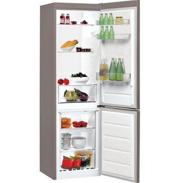 Хладилник с фризер Indesit LI7 S1E S*** , 308 l, F , Статична , Сив Изображение