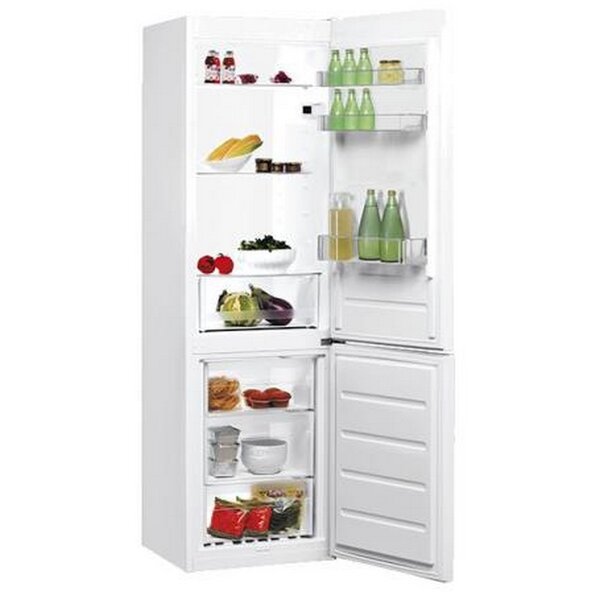 Хладилник с фризер Indesit LI7 S1E W*** , 308 l, F , Бял , Статична Изображение