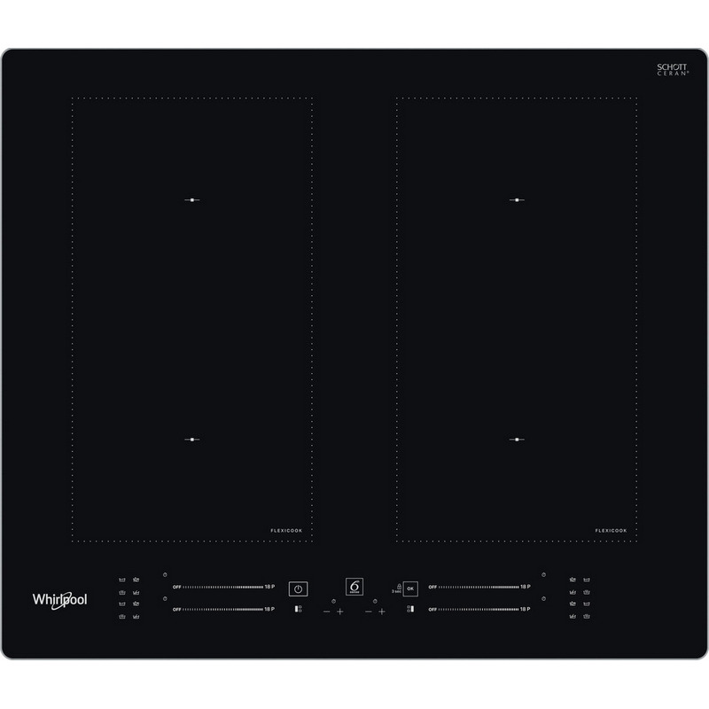 Вграден керамичен плот Whirlpool WL S8560 AL , Индукционен