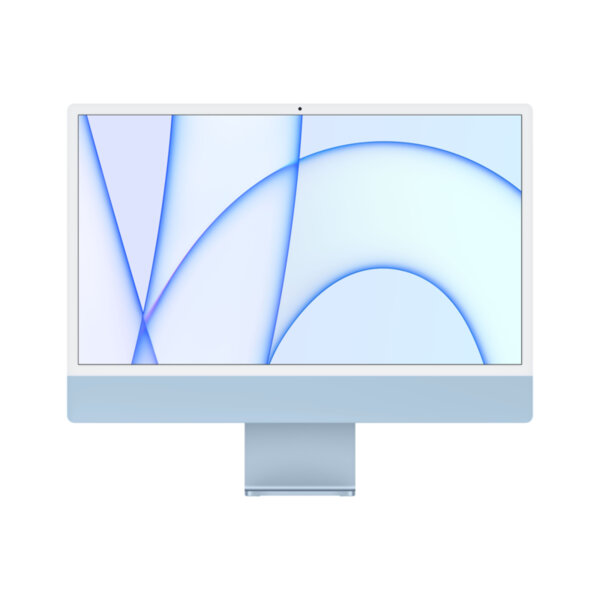 Компютър Apple iMac 24" M1 256GB Blue mjv93 , 24.00 , 256 SSD , 8 , Mac OS Изображение