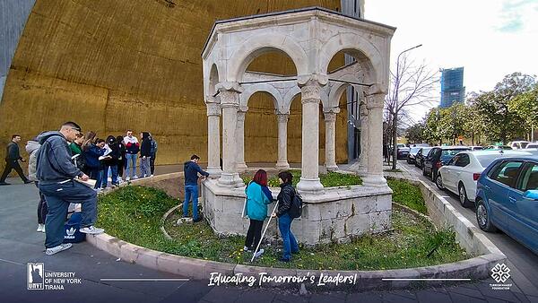 Field Trip at the Tyrbe of Kapllan Pasha