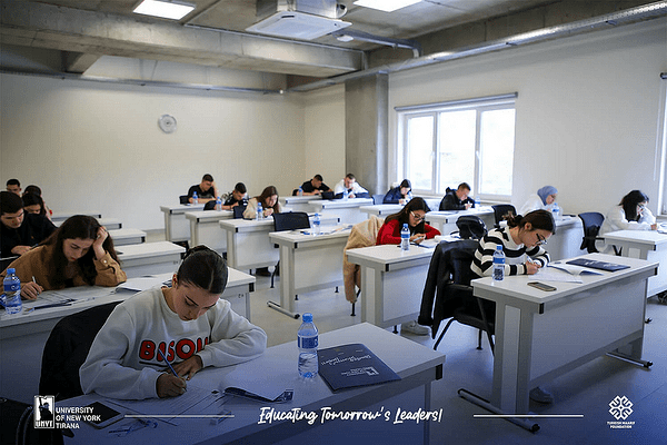 UNYT Scholarship Exam ’23 | Tirana 3 Rounds Hundreds of  matura  students from across Albania participated in the exam. The UNYT Scholarship Exam is available to all national high school seni