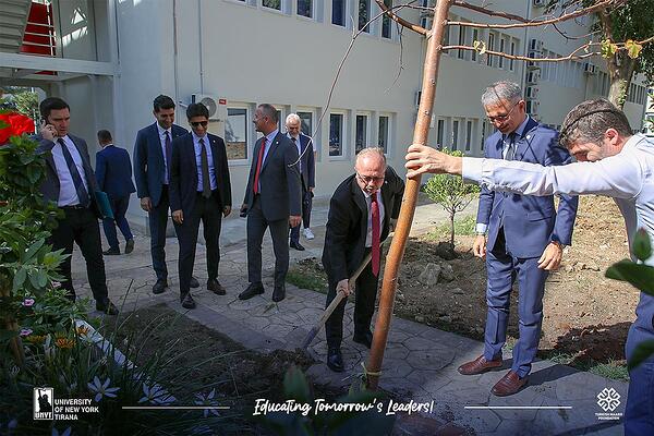 W e had the honor of hosting Prof. Dr. Birol AKGÜN, the esteemed President of the Turkish  Maarif  Foundation (TMF), at our new city center campus. His visit offered a wonderful opportunity f