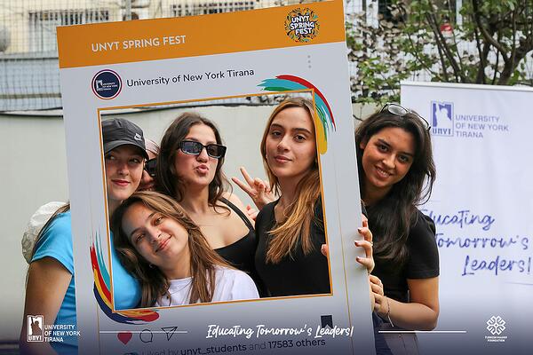 Spring Fest at the University of New York Tirana!