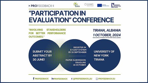 Call for Abstracts "Participation in evaluation – Participatory evaluation