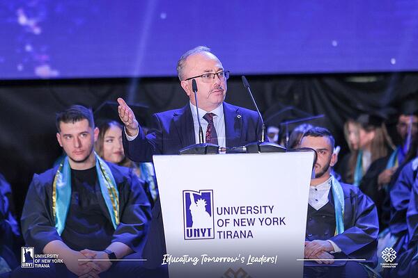 Prof. Dr. Birol Akgün, President of Maarif Foundation at our Graduation Ceremony of 2024