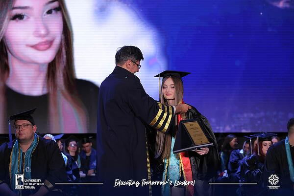 At the UNYT Graduation Ceremony, we proudly announced the Valedictorian Awards