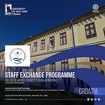 Opportunity for Staff Exchange at the College of Applied Sciences "Lavoslav Ruzicka" in Vukovar, Croatia