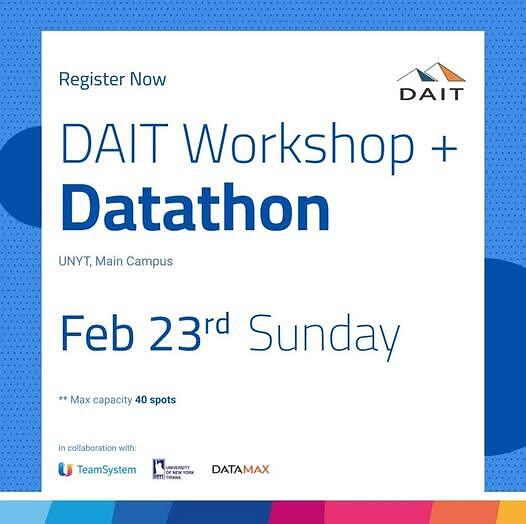 DAIT 2 DAYS WORKSHOP + DATATHON