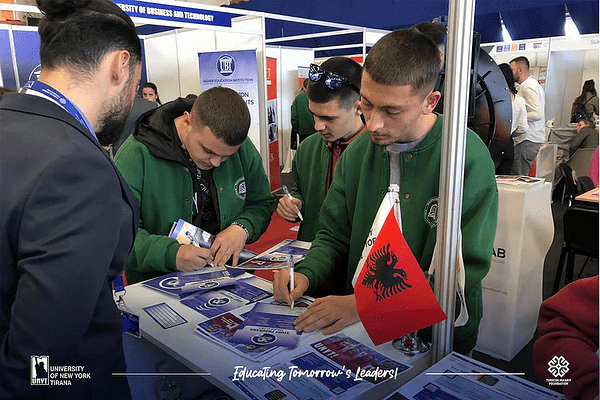 UNYT at the 15th Education Fair Kosovo