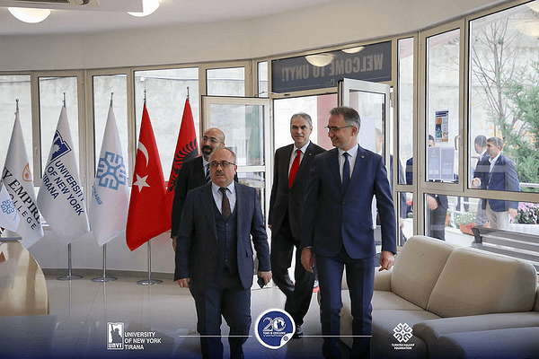 President of the Turkish Maarif Foundation (TMF) Prof. Dr. Birol AKGÜN visits UNYT.