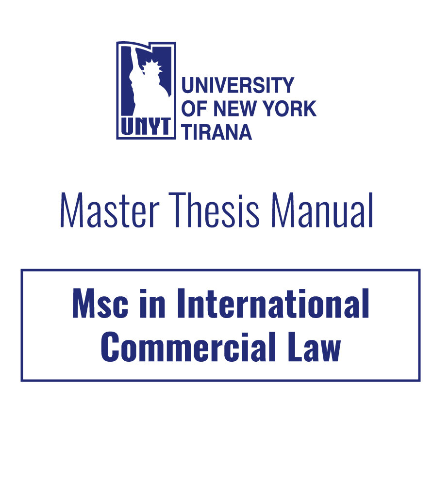 Law ICL Thesis Manual