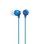 Жични слушалки Sony MDR-EX15LP Blue, In-Ear