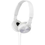 Жични слушалки Sony MDR-ZX310 White, On-Ear