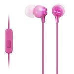 Жични слушалки Sony MDR-EX15AP Pink, In-Ear