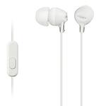 Жични слушалки Sony MDR-EX15AP White, In-Ear