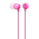 Жични слушалки Sony MDR-EX15LP Pink, In-Ear