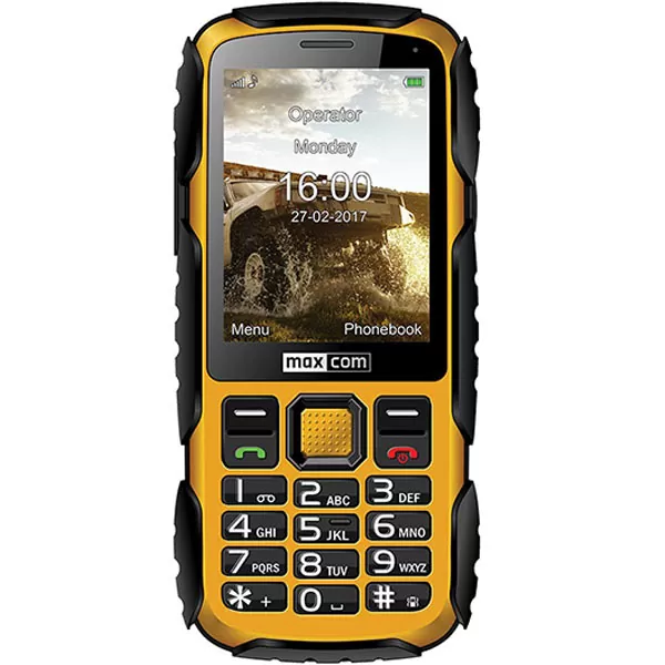 Смартфон Maxcom MM920BB 1SIM 16MB Yellow