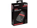 Emtec 512GB X200 450 MB/s Външен SSD хард диск