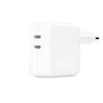 Заряднo Apple DUAL USB-C 220V 35W