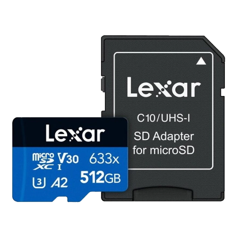 Карта памет Lexar 512GB SDMicro 100 / 70 MB/s