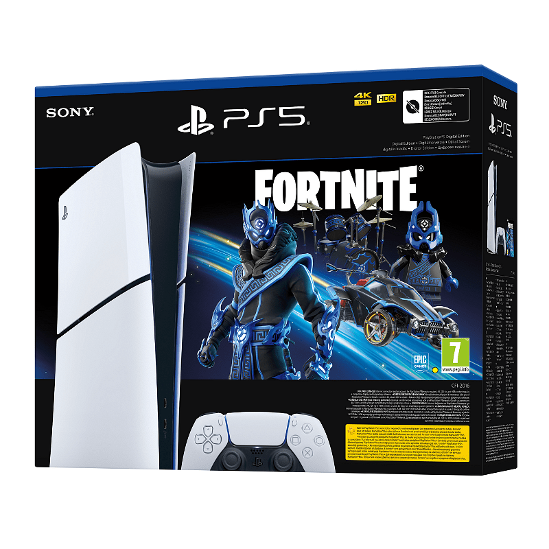 Sony PlayStation 5 Disc Edition + Fortnite Standard Bundle