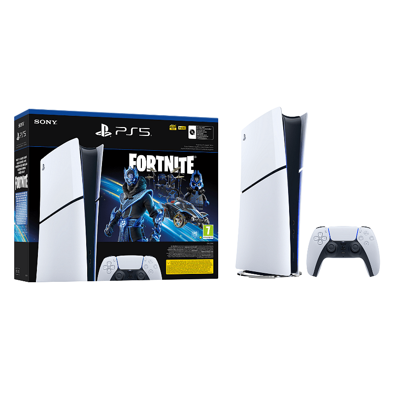 Sony PlayStation 5 Disc Edition + Fortnite Standard Bundle