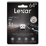 USB флаш памет Lexar S47 64GB с USB 3.1 и скорост до 250 MB/s