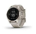 Garmin Часовник epix Pro (Gen 2) - Sapphire Edition 42 мм - Soft Gold с Light Sand Каишка